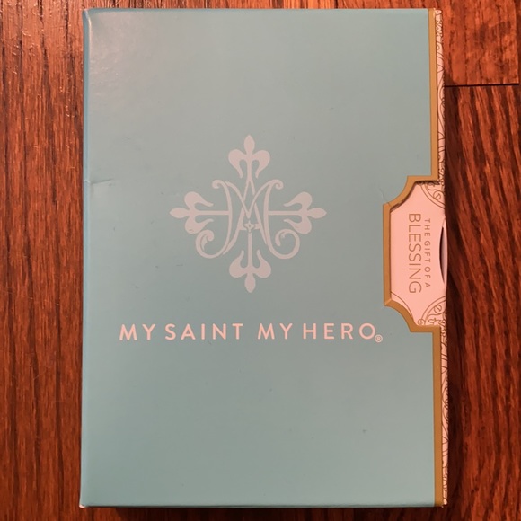 NWT My Saint My Hero Pearl Bracelet Set. - Picture 3 of 4